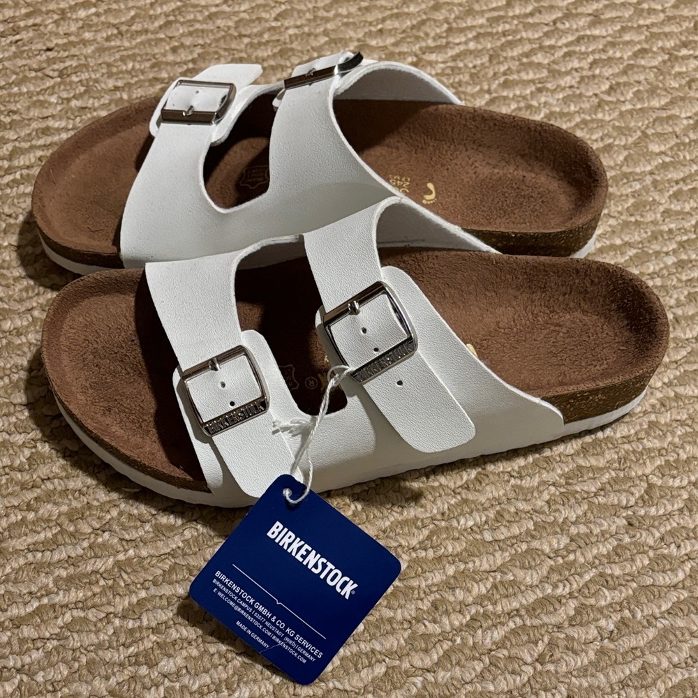 Birkenstock White and sandals